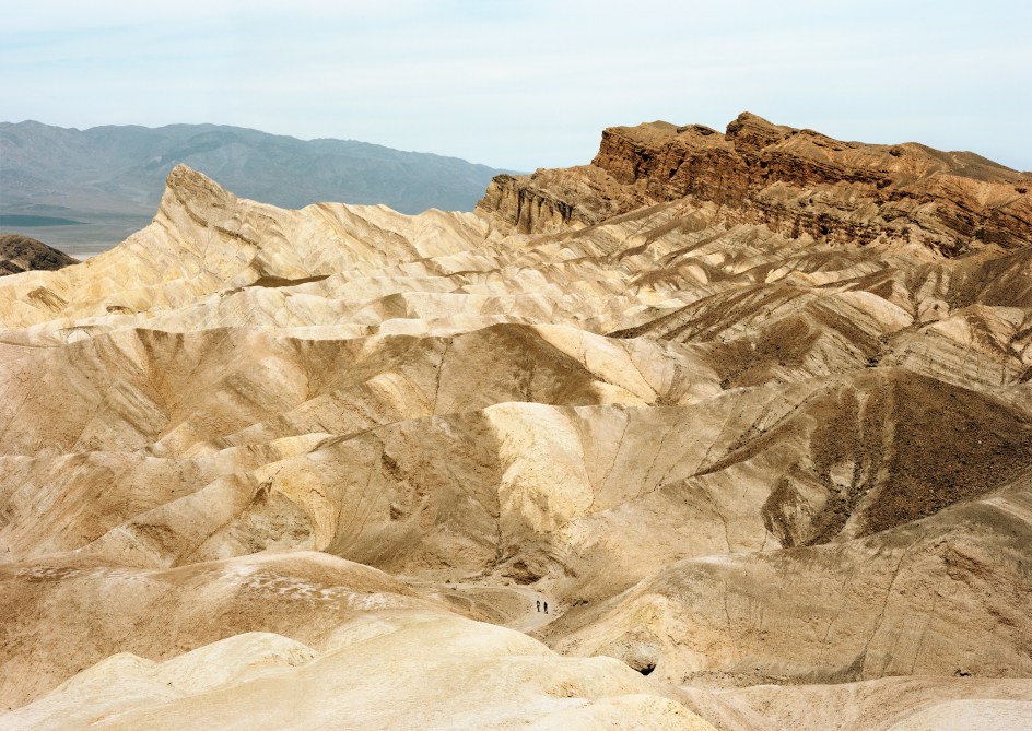 Untitled, (Zabriskie Point), Death Valley National Park, California, 2021. Chromogenic print, 39 x 55 inches.