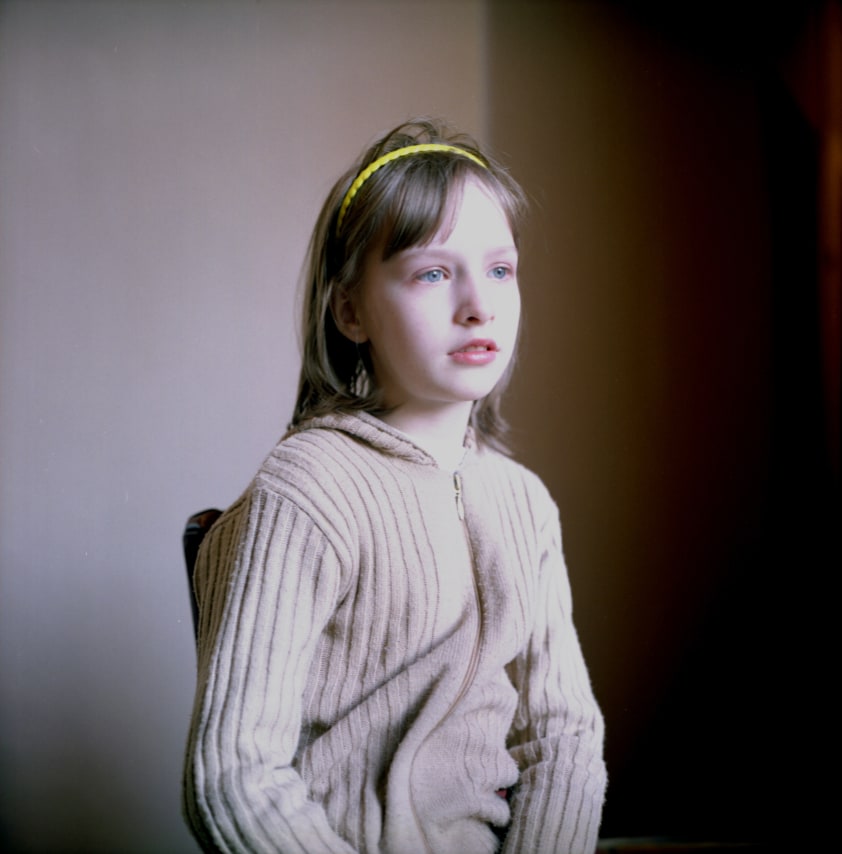 Hellen van Meene, Untitled #198, St. Petersburg, Russia, 2004. Chromogenic print, 11 1/2 x 11 1/2 inches.