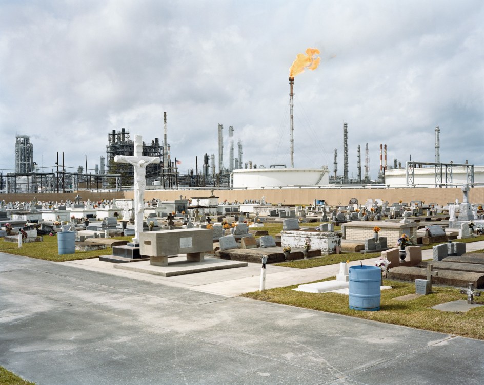 Holy Rosary Cemetery, Taft, Louisiana, 2019. Chromogenic print.