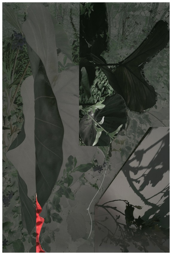 GD19_289,&nbsp;2019. Unique collaged archival pigment print with graphite, 33 x 22 inches.