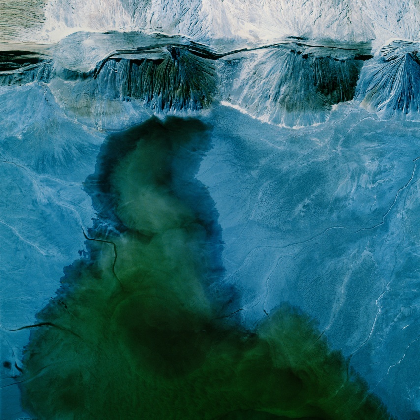 The Mining Project (Butte, MT 9)&nbsp;1989.&nbsp;Archival pigment print, 48 x 48 inches.