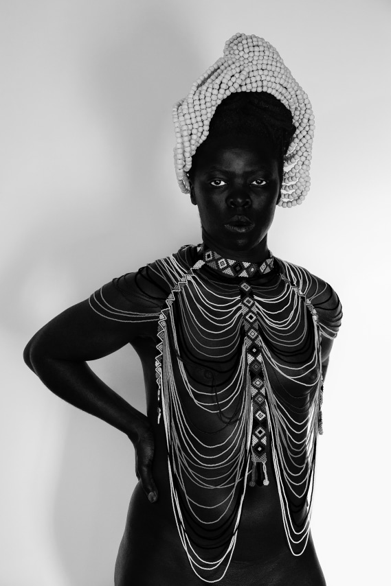 Zanele Muholi,&nbsp;MaID VIII, SunSquare, Cape Town,&nbsp;2017. Archival pigment print, 27 1/2 x 18 3/8 inches.&nbsp;