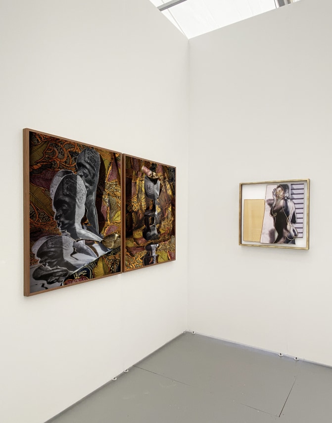 Installation view, Yancey Richardson at Untitled Art: Miami Beach, 2023.