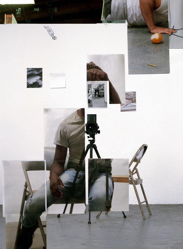 Paul Mpagi Sepuya, Self-portrait Study with Two Figures (1506), 2015. Archival pigment print.&nbsp;&nbsp;