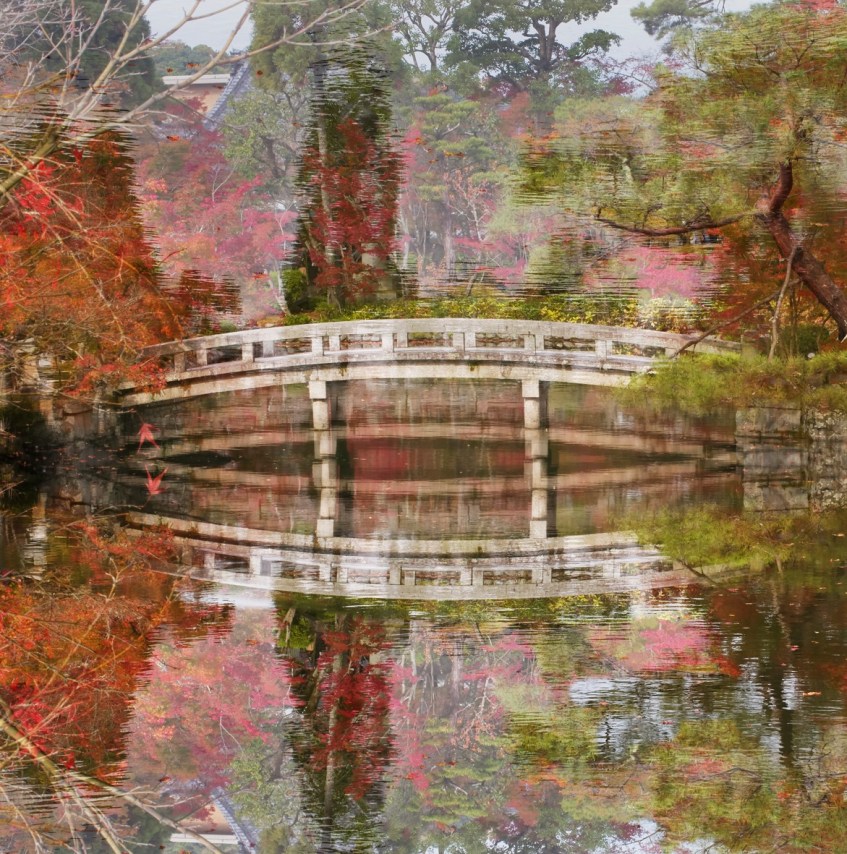 Floating Bridge, from the series&nbsp;Floating World,&nbsp;2016, 47 1/4 x 47 1/4 inch archival pigment print&nbsp;