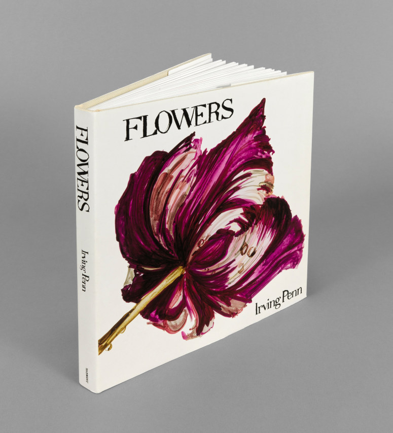 Sharon Core, Facsimile: Irving Penn, Flowers, 2024. Book comprising 25 double-sided archival pigment prints,&nbsp;bound and presented&nbsp;in&nbsp;a custom acrylic&nbsp;slipcase, 10 1/4 x 10 1/2 x 1 inches.