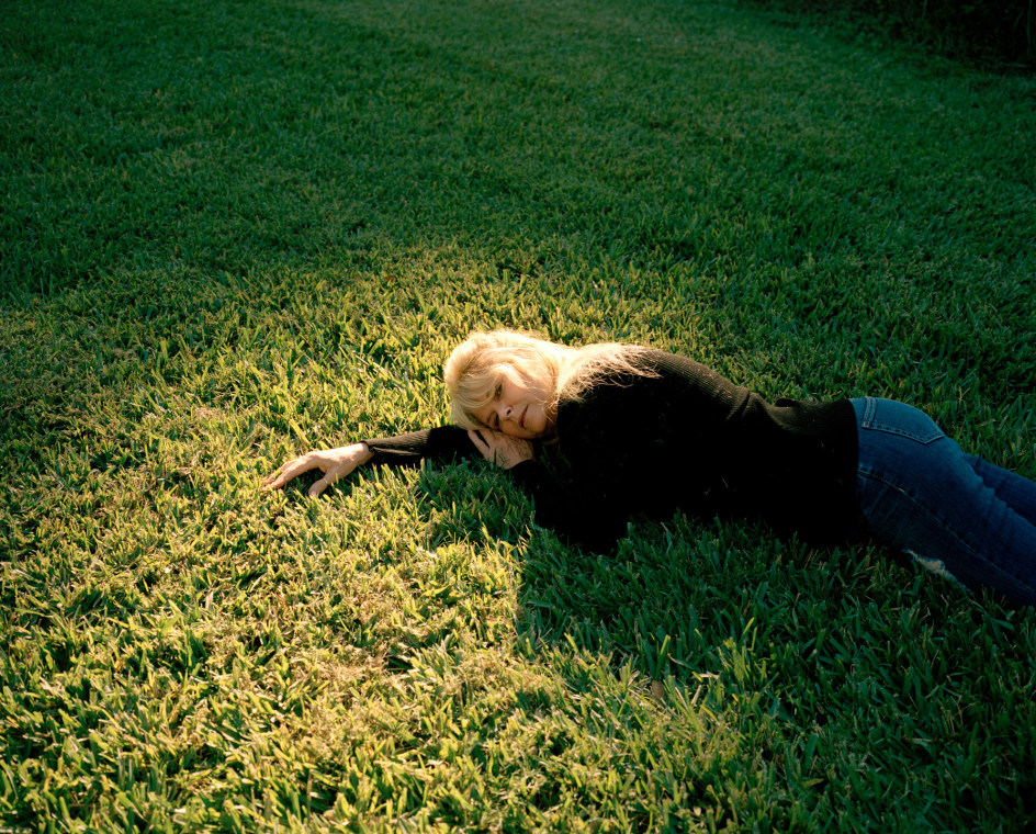 Kaitlin Maxwell,&nbsp;Grandma Candy Lying in the Grass, Florida,&nbsp;2019. Archival pigment print, 24 x 30 inches.&nbsp;