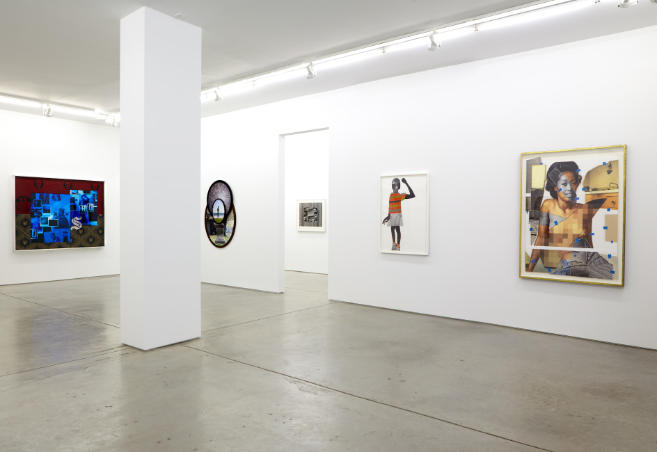 Installation view.