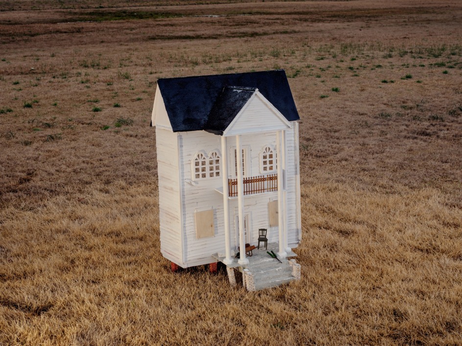 Dollhouse,&nbsp;2019.&nbsp;Archival pigment print, 22 1/2 x 30 inches. From the series&nbsp;Knit Club.