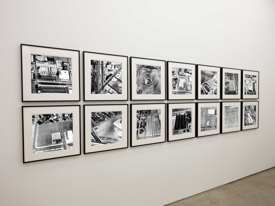 Installation view,&nbsp;Parking Lots, 1967/1999. Yancey Richardson Gallery, NY.