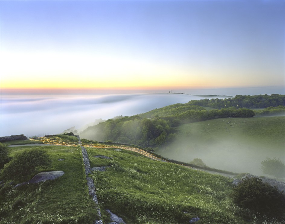 Sea of Fog, Denmark, 2006. Archival pigment print. Available at 30 x 40 inches, edition of 10, or 40 x 50 inches, edition of 5, or 50 x 60 inches, edition of 3, or 70 x 90 inches, edition of 3.