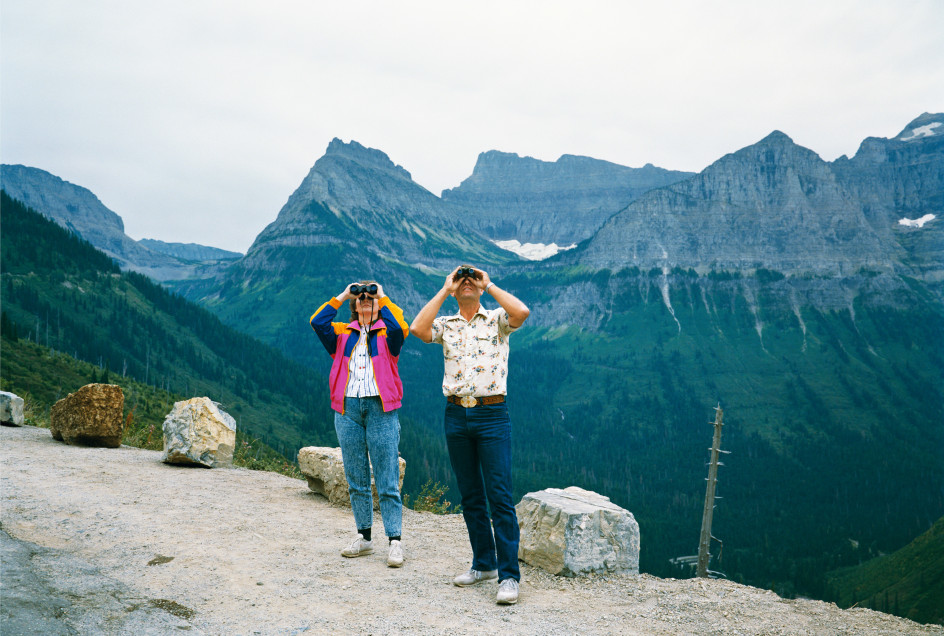 Glacier National Park, Montana, 1988. Chromogenic print, 28 x 42 inches.&nbsp;