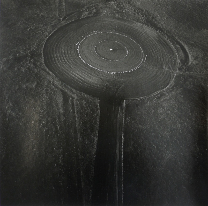 Smoky Hill Weapons Range Target: Tires, September 30, 1990, 15 x 15 inch gelatin silver print&nbsp;