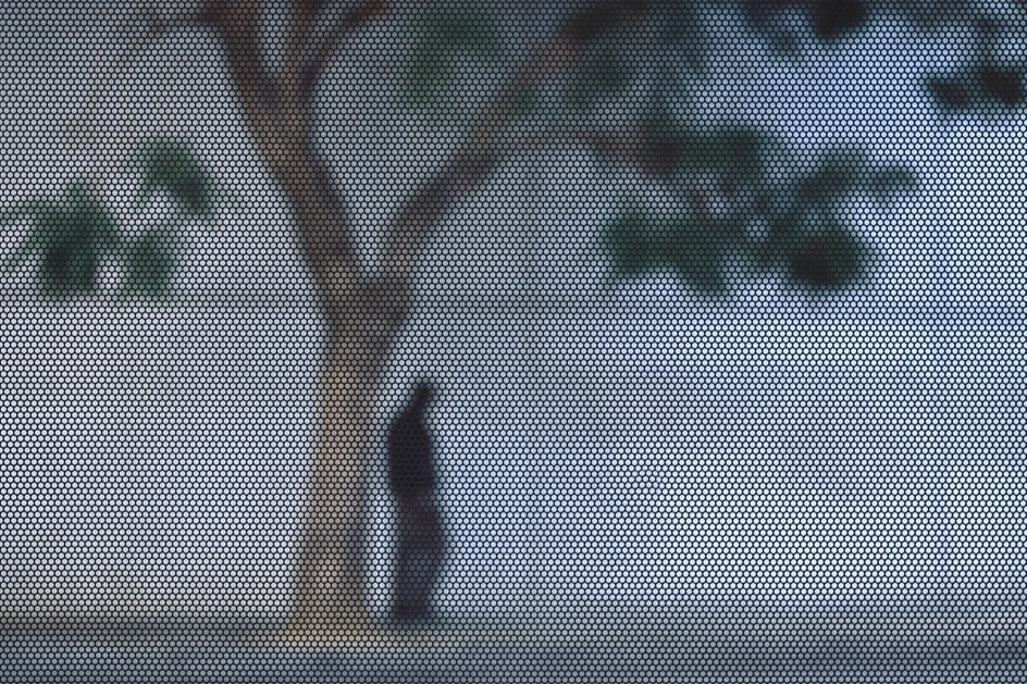 Screened Pictures X #107, 2018/2019. Archival pigment print, 50 x 75 inches.
