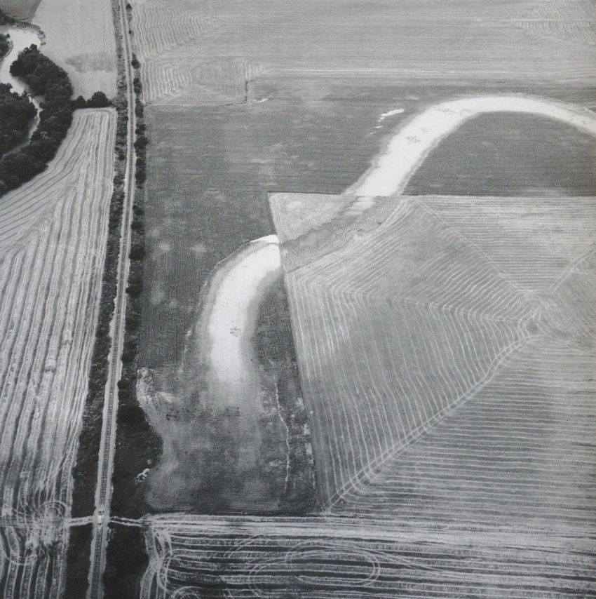 Flooding Remnants, July 12,  1993,&nbsp;15 x 15 inch gelatin silver print&nbsp;