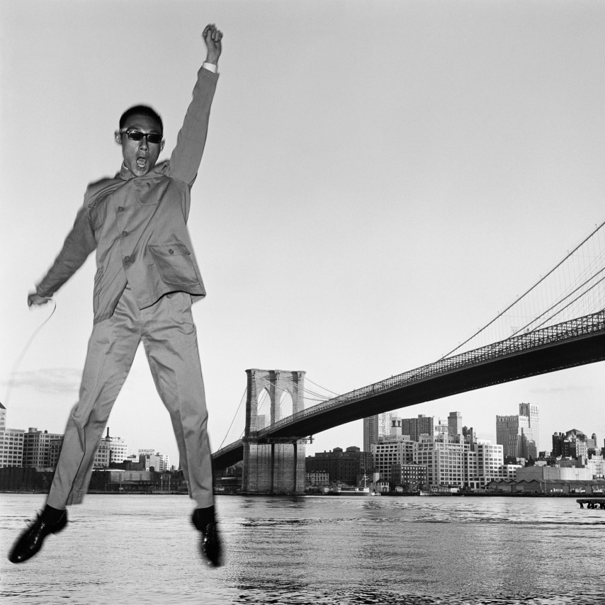 New York, New York, 1979.&nbsp;Gelatin silver print, 16 x 16 inches.