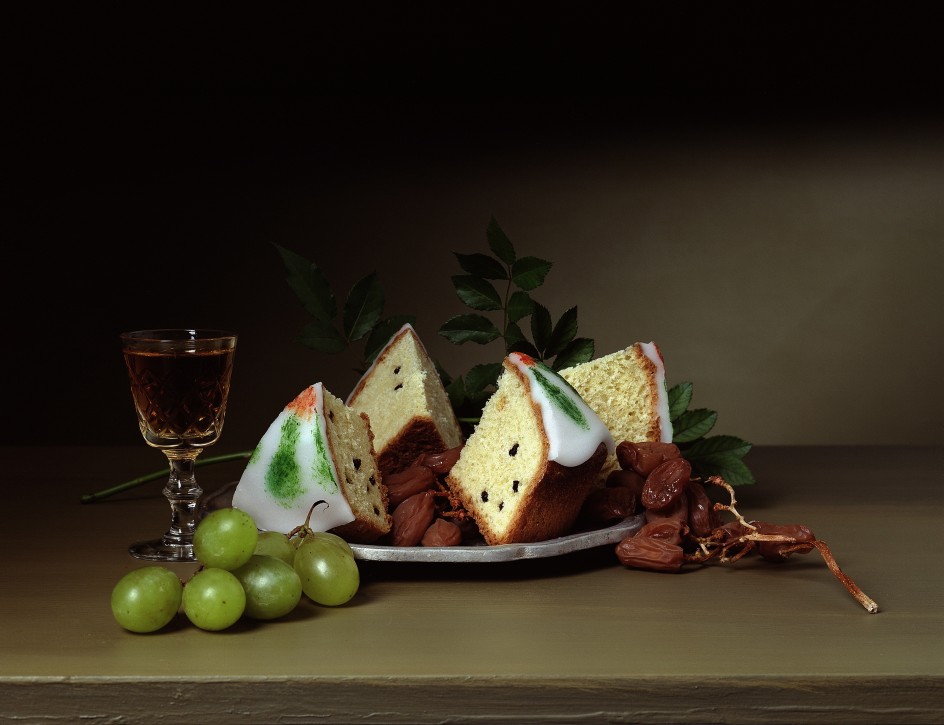 Early American, Tea Cakes and Sherry, 2007. Chromogenic print,&nbsp;11 1/2&nbsp;x 15 1/2&nbsp;inches.