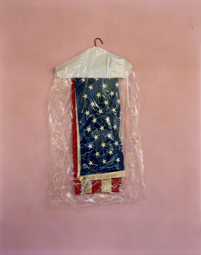 Flag, from the series Family Business, 2000, chromogenic print.