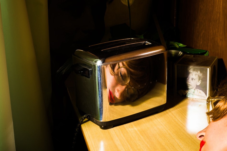 Tania Franco Klein, Toaster (Self-portrait), from Positive Disintegration, 2016. Archival pigment print, 28 x 41 inches.