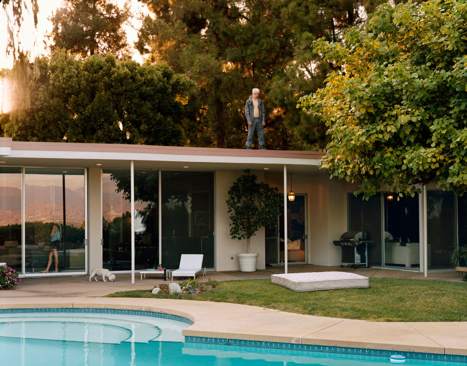 Larry Sultan,&nbsp;Luke, Mattress, 2007. Archival pigment print,&nbsp;32 x 43 inches.