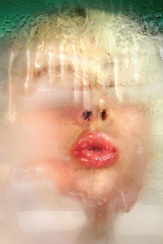 Marilyn Minter,&nbsp;Antifreeze, 2021. Dye sublimation print, 40 x 26 5/8 inches.