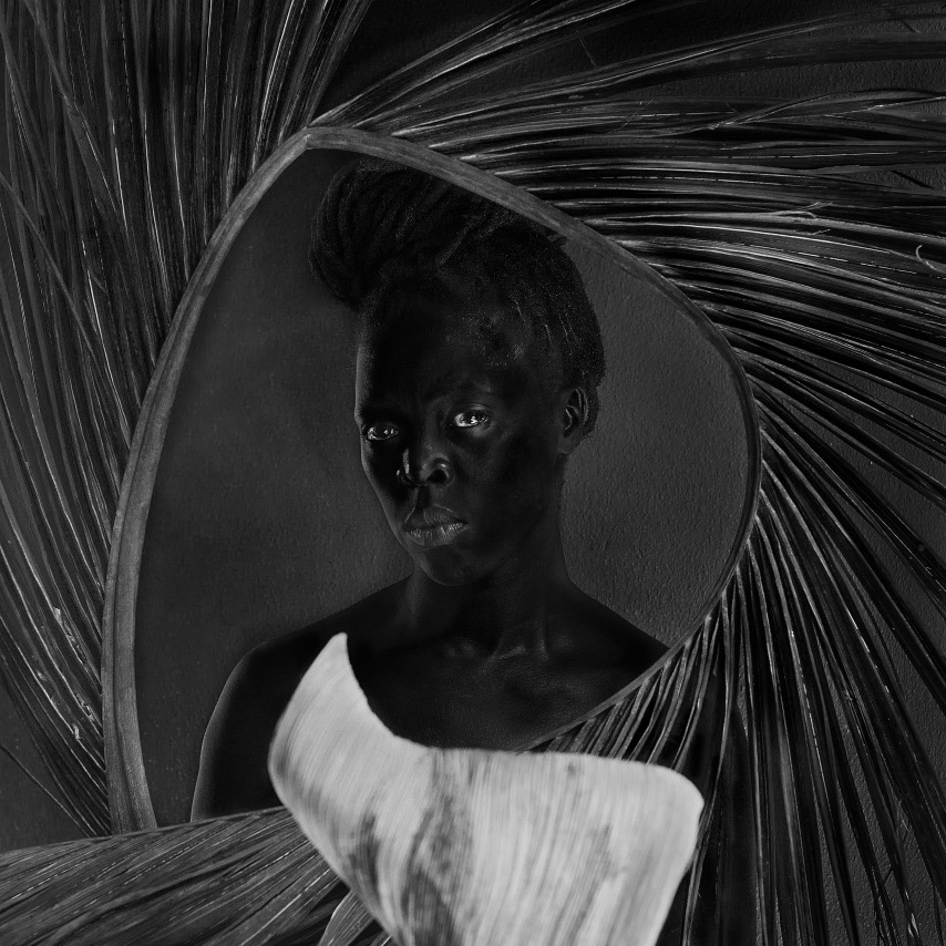 Zanele Muholi,&nbsp;Mihla IV Port Edward, South Africa, 2020, from the series&nbsp;Somnyama Ngonyama. 23 5/8 x 23 5/8 inches.