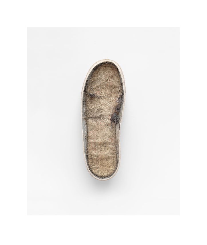 Shoe 4,&nbsp;Wales,&nbsp;2013.&nbsp;Archival pigment print, 19 5/8 x 16 3/4 inches.