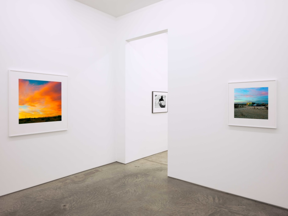 Installation view, John Divola,&nbsp;Isolated Houses, Yancey Richardson Gallery, 2023.