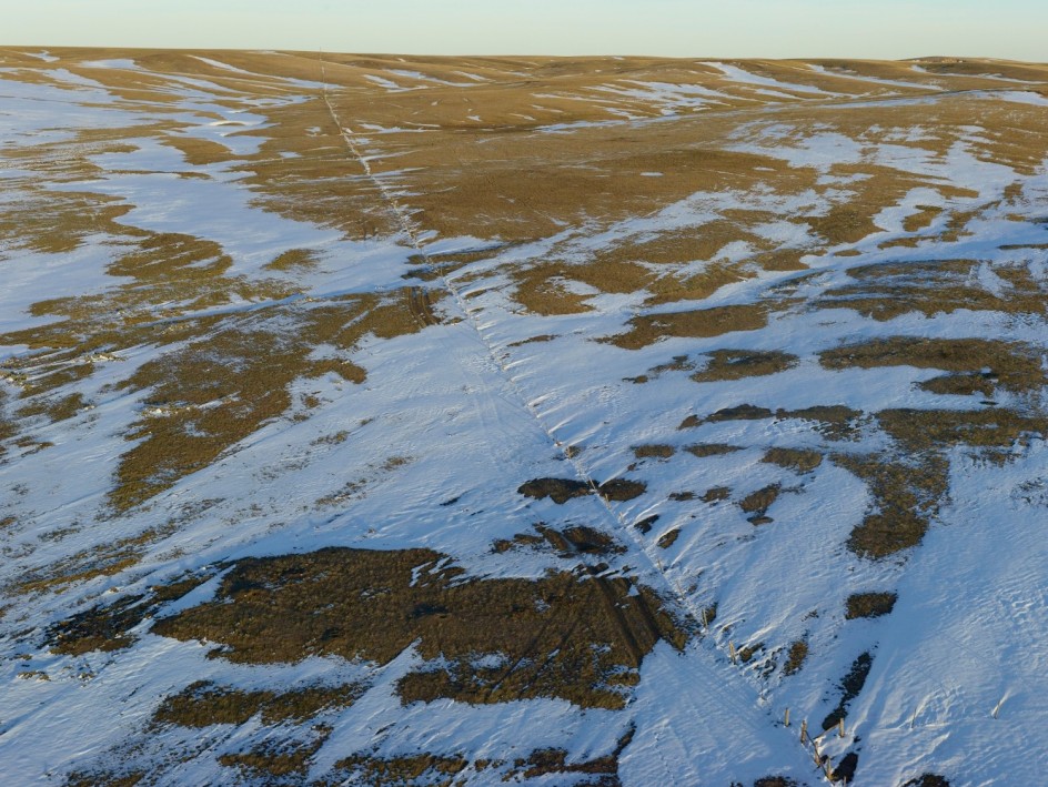 Fence Line Drift, Dawes County, Nebraska,&nbsp;2013