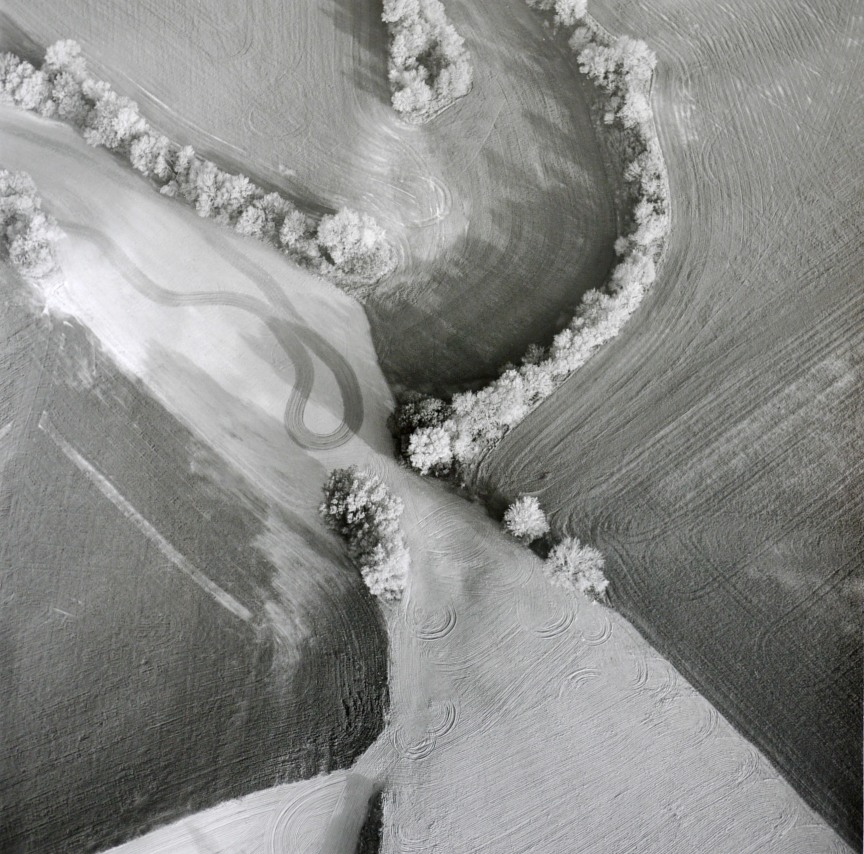 Smoky Valley (Native American) Village Site, Circa 1000-1500 AD, Saline County, April 30, 1992, 15 x 15 inch gelatin silver print