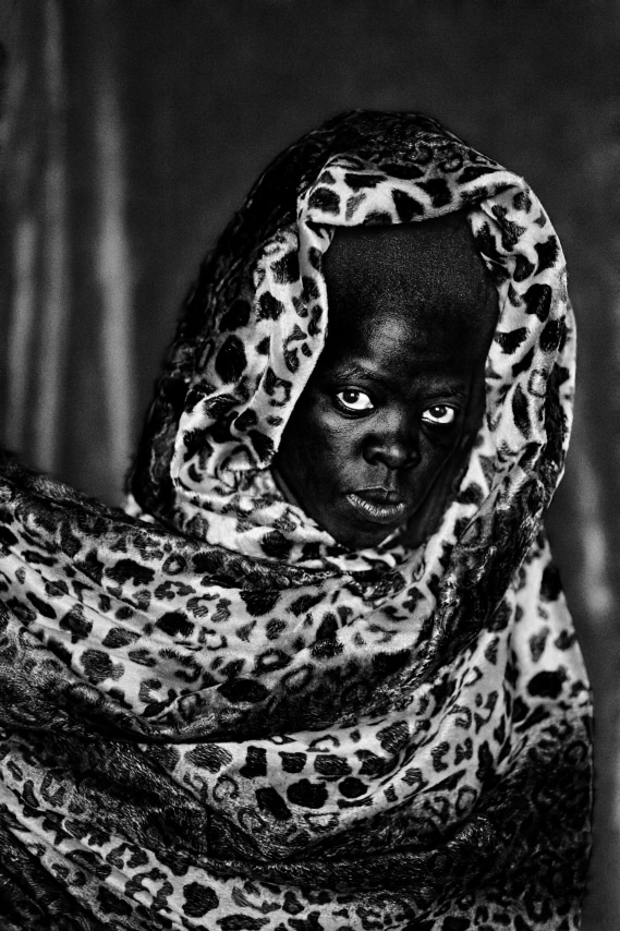 Zanele Muholi,&nbsp;Thabile, Parktown, 2015, from the series&nbsp;Somnyama Ngonyama. Gelatin silver print, 39 1/2 x 26 1/4 inches.