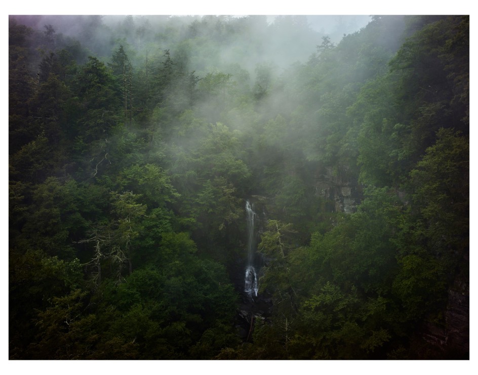 Falls at Platte Clove, New York, 2022. Archival pigment print.