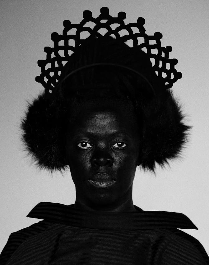 Zanele Muholi,&nbsp;Siphe, Johannesburg,&nbsp;2018. Gelatin silver print, 22 3/4 x 18 3/4 inches.