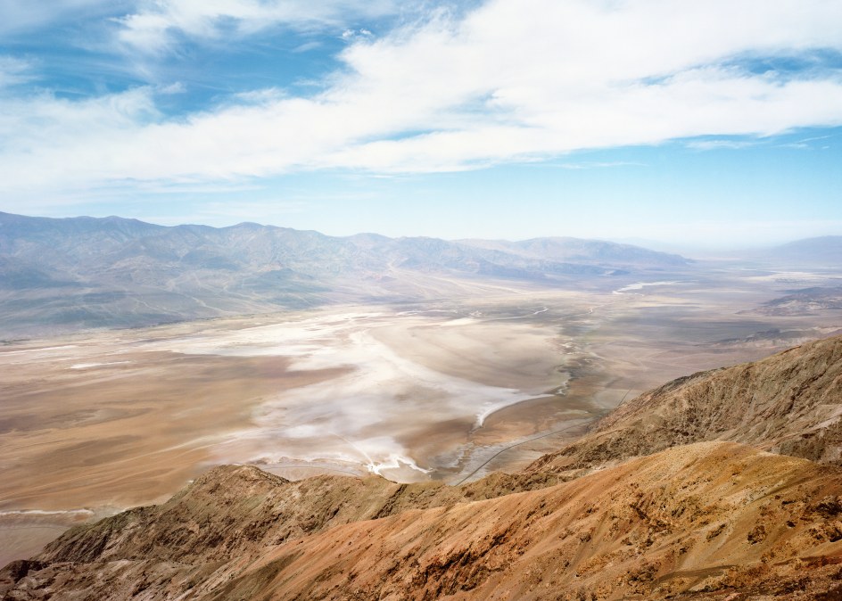 Untitled, (Badwater Basin from Dante&#039;s View), Death Valley National Park, California, 2021. Chromogenic print, 55 x 77 inches.