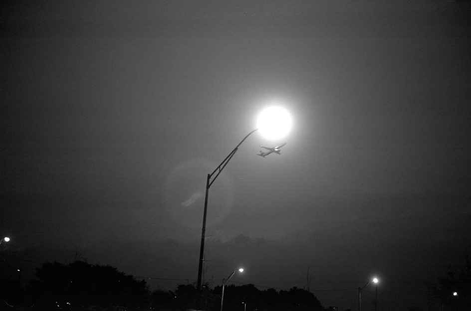 College Park, Georgia (plane and streetlight), 2016