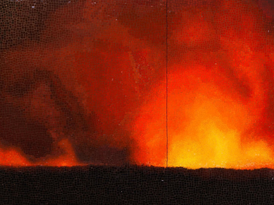 TERESITA FERN&Aacute;NDEZ Fire (America) 5&nbsp;(detail), 2016