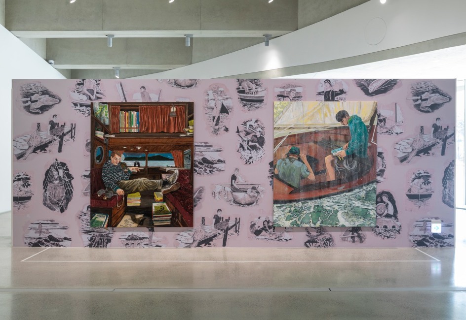 Hernan Bas: Choose Your Own Adventure, Installation View