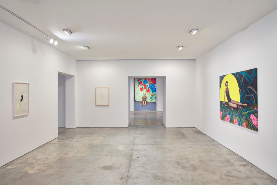 Margherita Manzelli,&nbsp;Bluebird, Installation view, Lehmann Maupin, New York, 2019