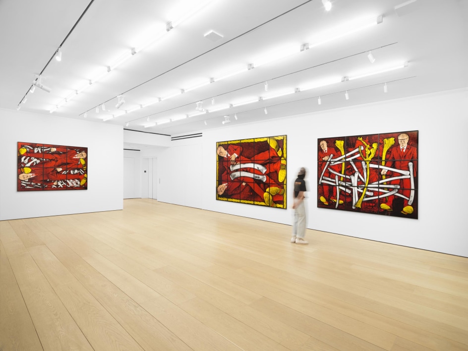 Gilbert &amp;amp; George:&nbsp;THE CORRPSING PICTURES, Installation View