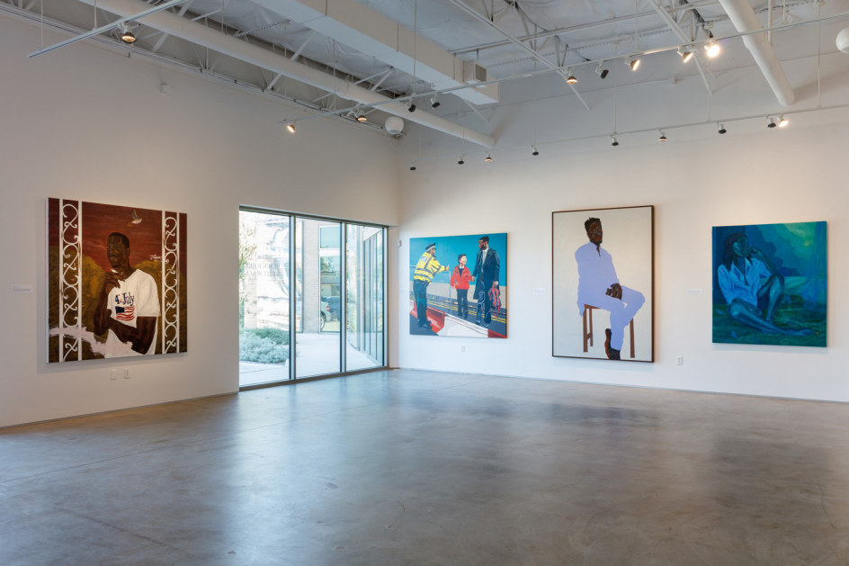 Black Bodies, White Spaces: Invisibility &amp;amp; Hypervisibility, Installation View,&nbsp;Green Family Art Foundation