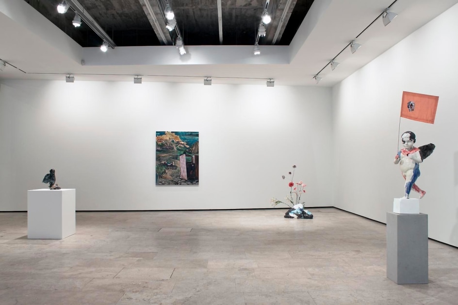 Summer Group Show: Hernan Bas, Anne Chu, Klara Kristalova Installation view 2