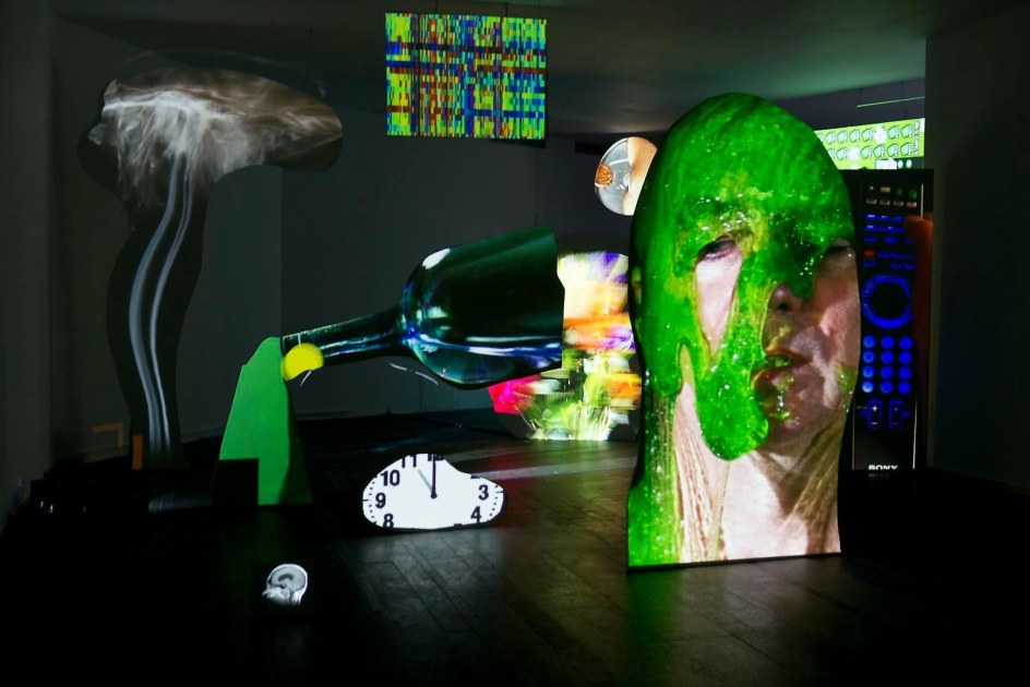  Tony Oursler: Agentic iced etcetera