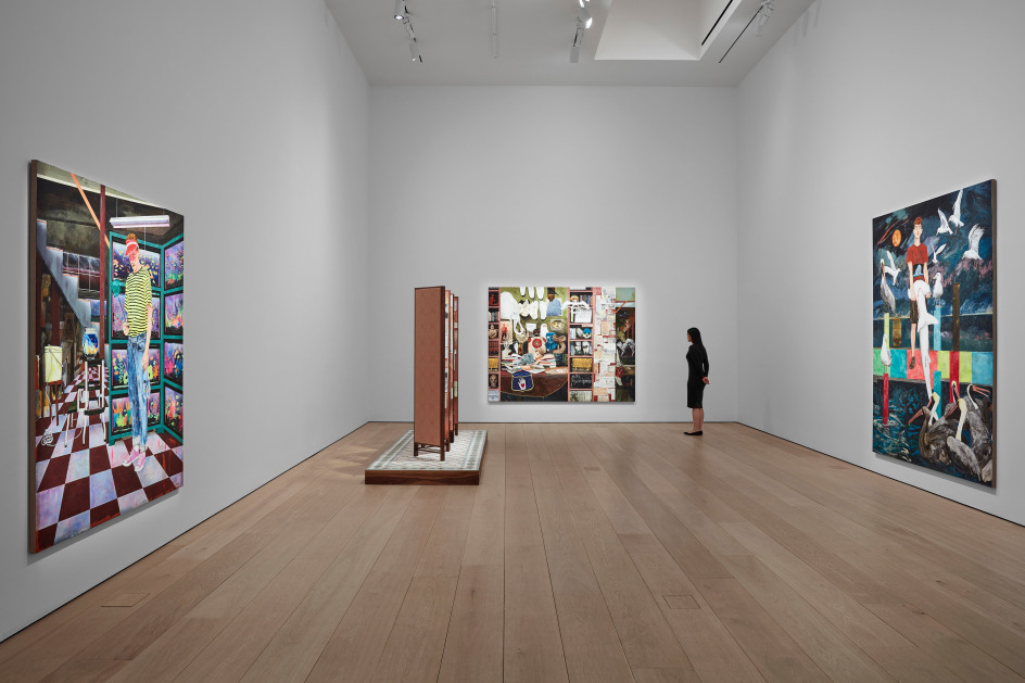 Hernan Bas,&nbsp;TIME LIFE, Installation view, Lehmann Maupin, New York, 2019&ndash;2020