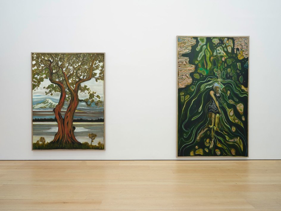 Billy Childish:&nbsp;Spirit Guides and Other Guardians Joining Heaven and Earth, Installation View