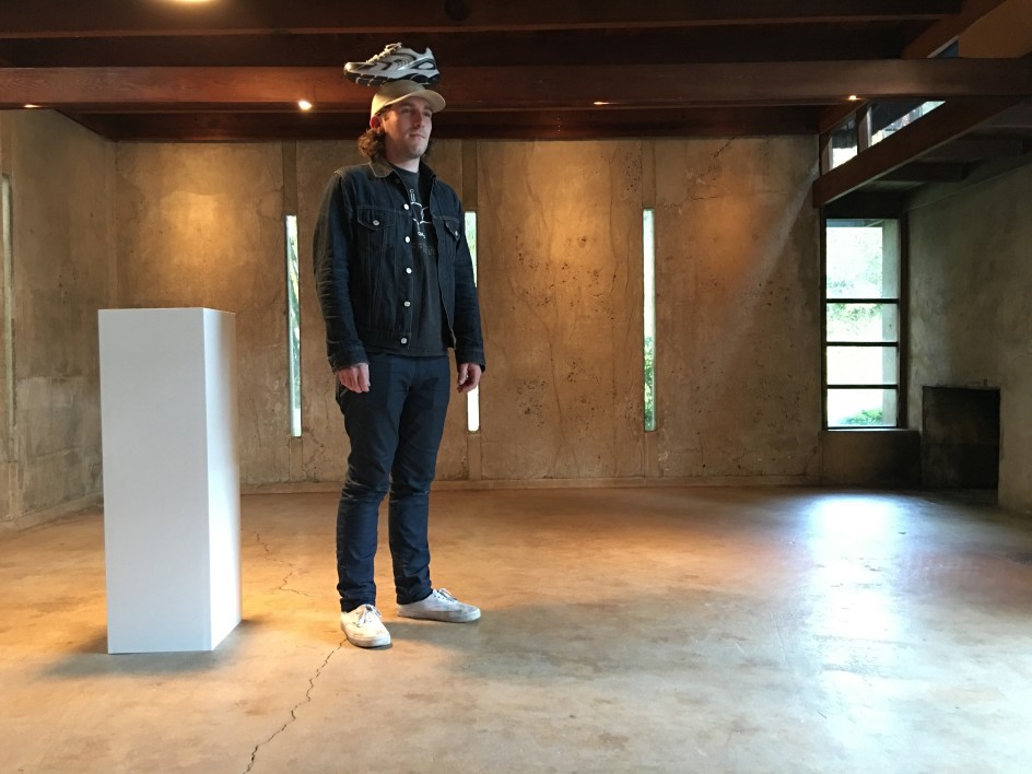 Erwin Wurm,&nbsp;One Minute Sculptures, Installation view,&nbsp;MAK Center for Art and Architecture, Los Angeles at the Schindler House, CA