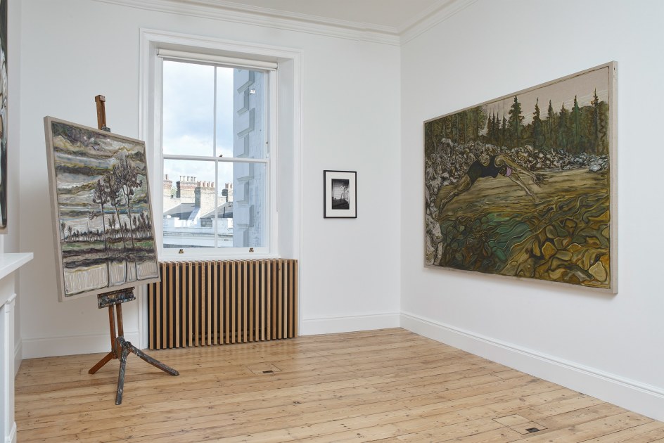 Billy Childish,&nbsp;In Residence, Installation view, Lehmann Maupin, London, 2020