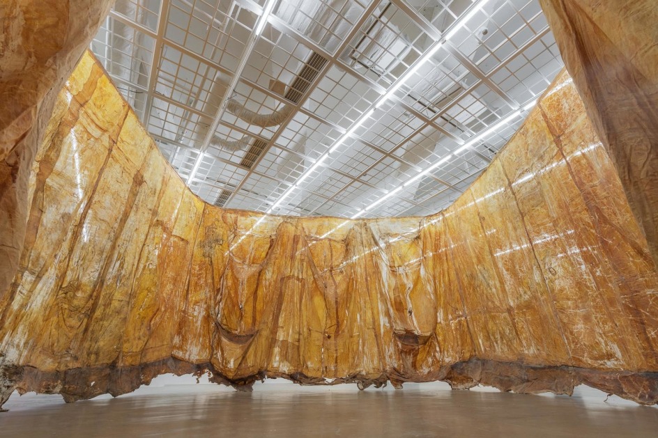 Heidi Bucher: Spaces are Shells, are Skins, Installation view