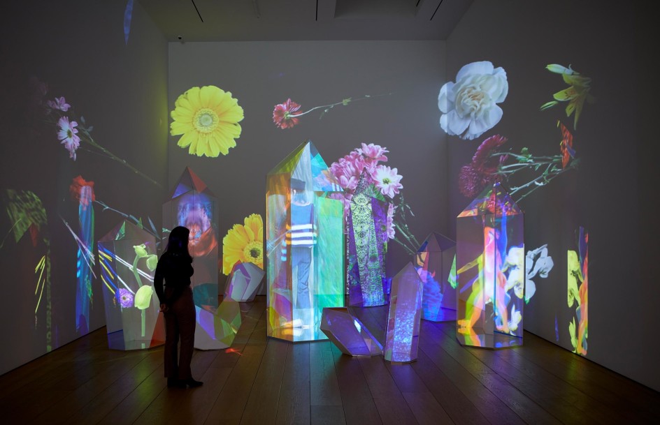 Tony Oursler: mAcHiNe E.L.F., Installation View