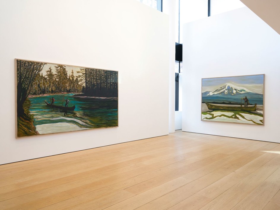 Billy Childish:&nbsp;Spirit Guides and Other Guardians Joining Heaven and Earth, Installation View