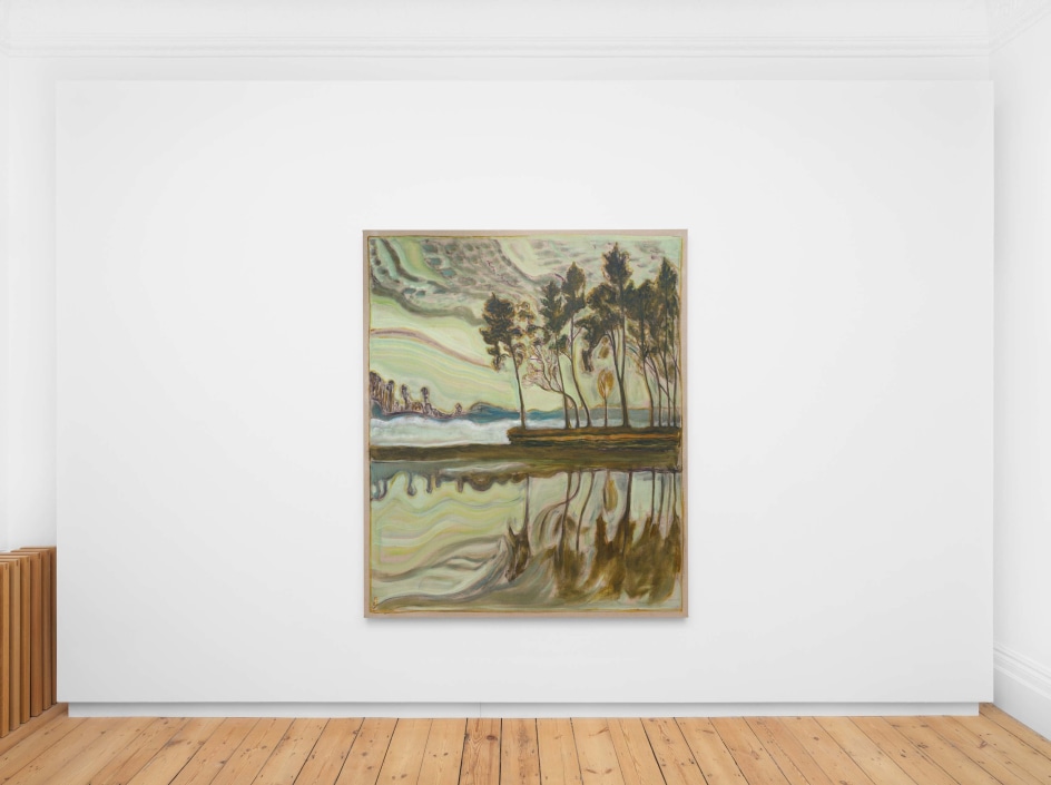 Billy Childish:&nbsp;where the black water slid, Installation View